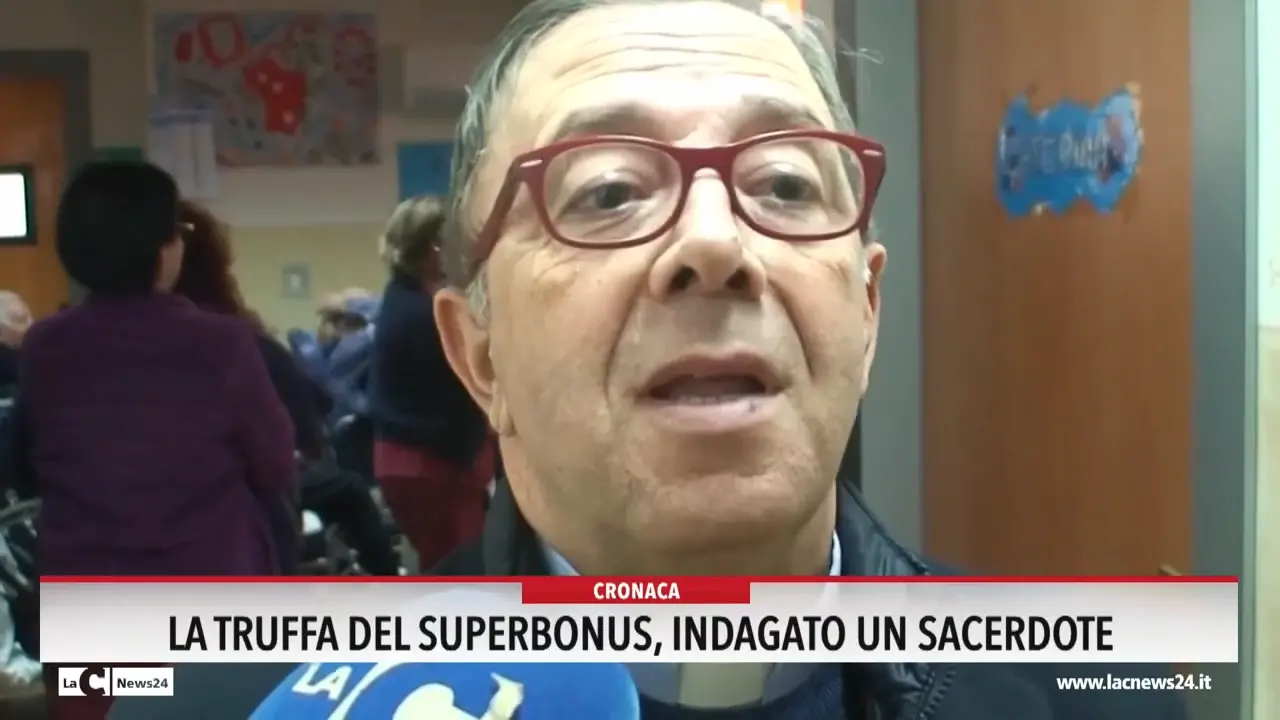 La truffa del superbonus, indagato un sacerdote