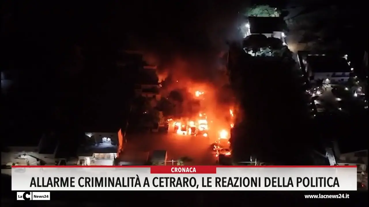 Allarme criminalità a Cetraro, le reazioni della politica