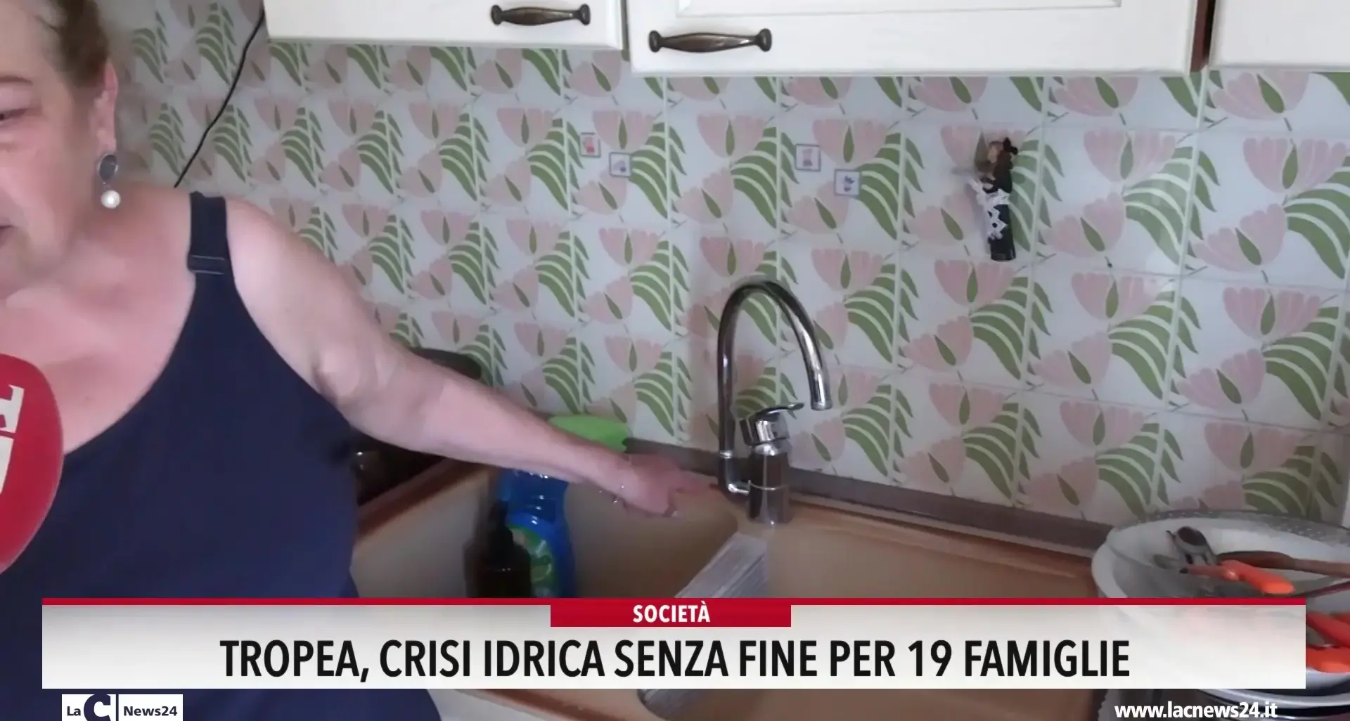 Tropea, crisi idrica senza fine per 19 famiglie