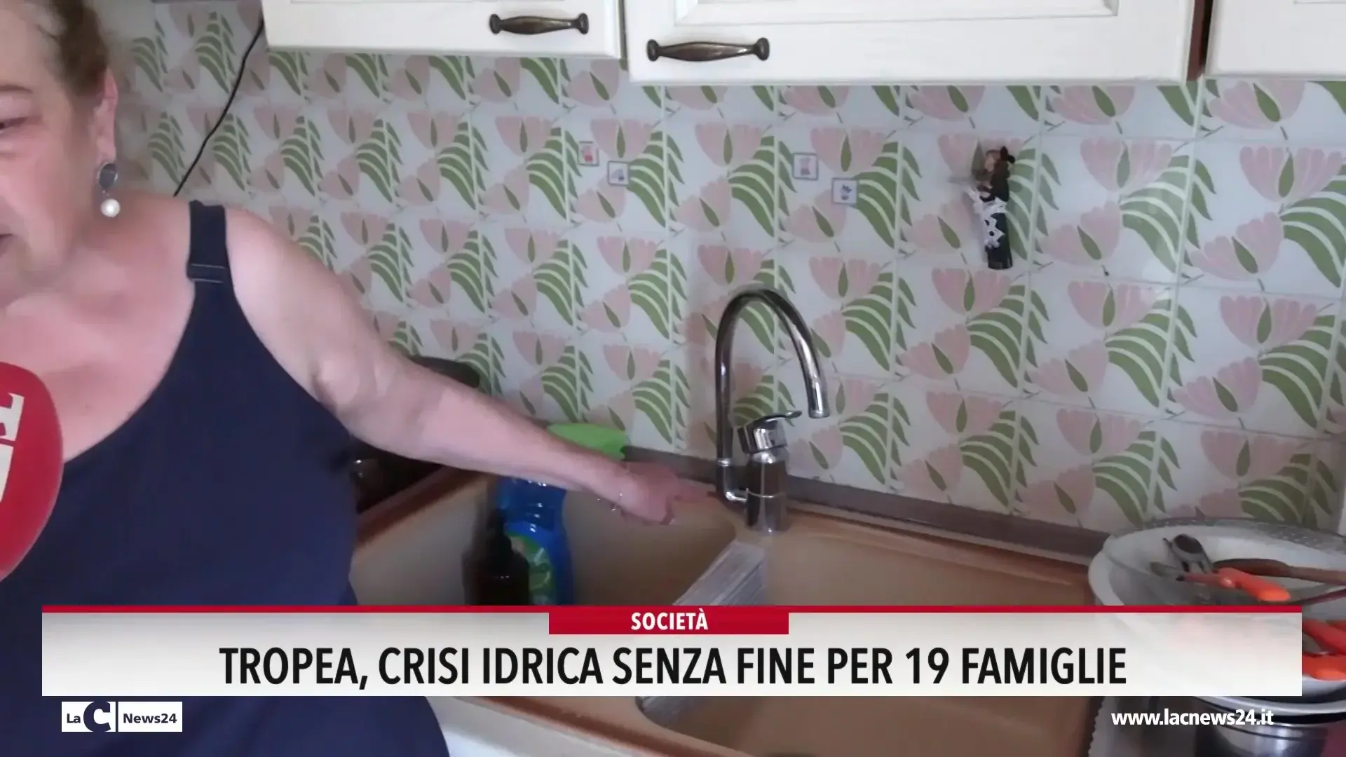 Tropea, crisi idrica senza fine per 19 famiglie