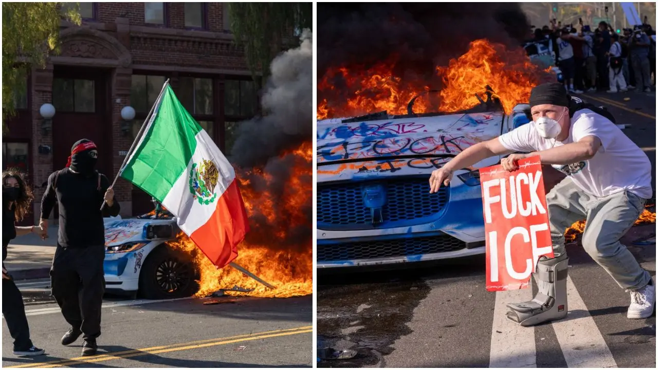 Proteste in California, Trump invia l’esercito a Los Angeles:\u00A0«Questi “animali” sono pagati da qualcuno»\n