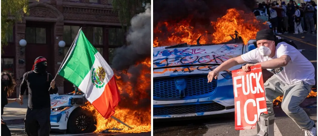 Proteste in California, Trump invia l’esercito a Los Angeles:\u00A0«Questi “animali” sono pagati da qualcuno»\n