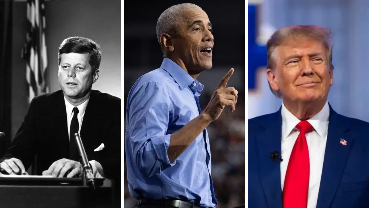 John Fitzgerald Kennedy, Barack Obama e Donald Trump