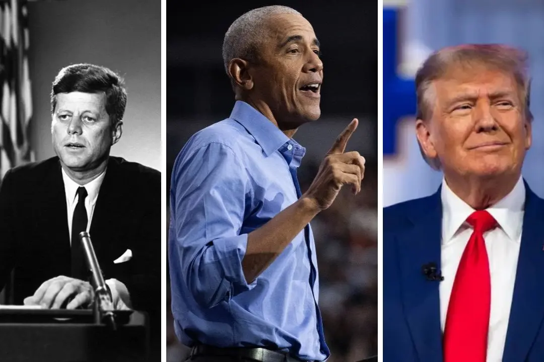 John Fitzgerald Kennedy, Barack Obama e Donald Trump
