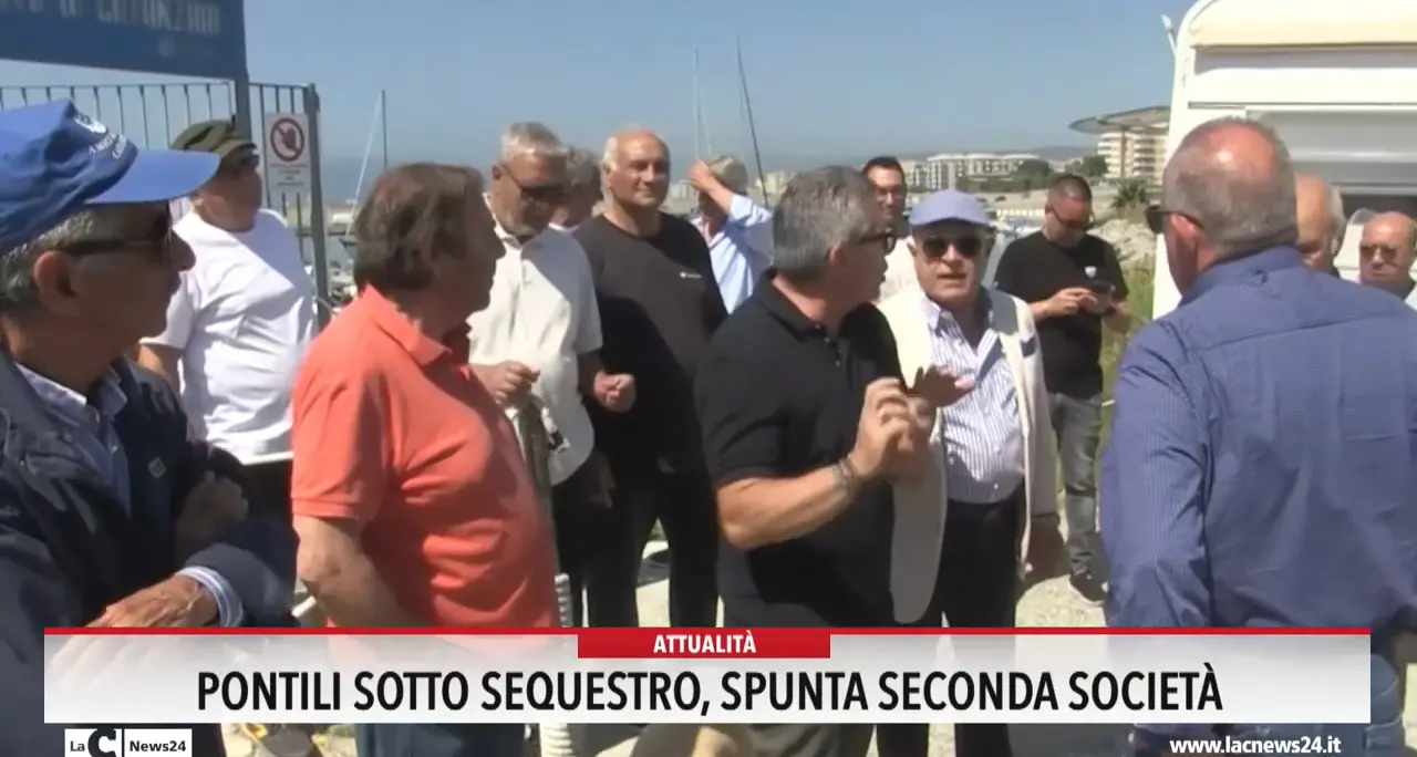 Pontili sotto sequestro, spunta seconda società