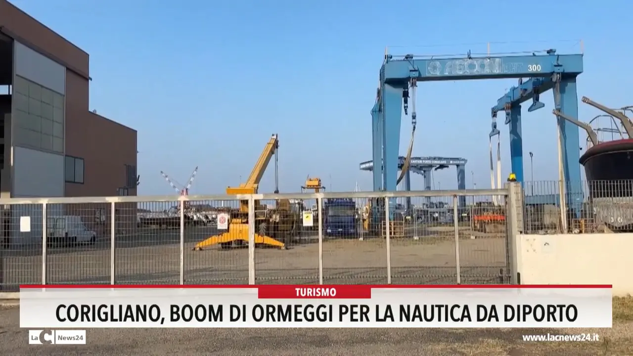 Corigliano, boom di ormeggi per la nautica da diporto