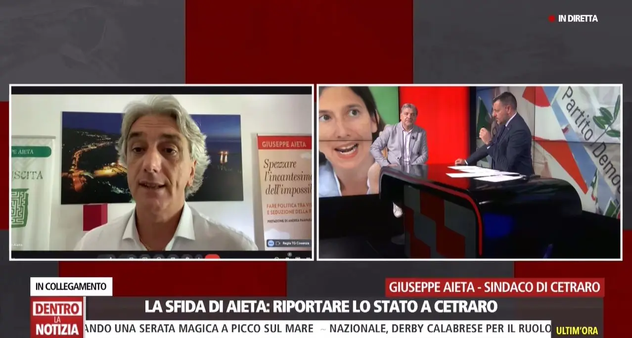 Il sindaco Aieta difende Cetraro: «Non è una città di mafia, qui abbiamo sempre combattuto la ’ndrangheta»\n