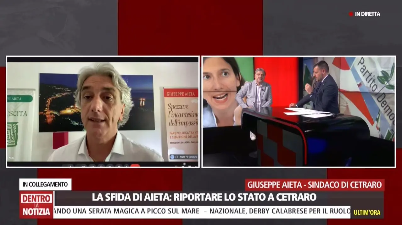Il sindaco Aieta difende Cetraro: «Non è una città di mafia, qui abbiamo sempre combattuto la ’ndrangheta»\n