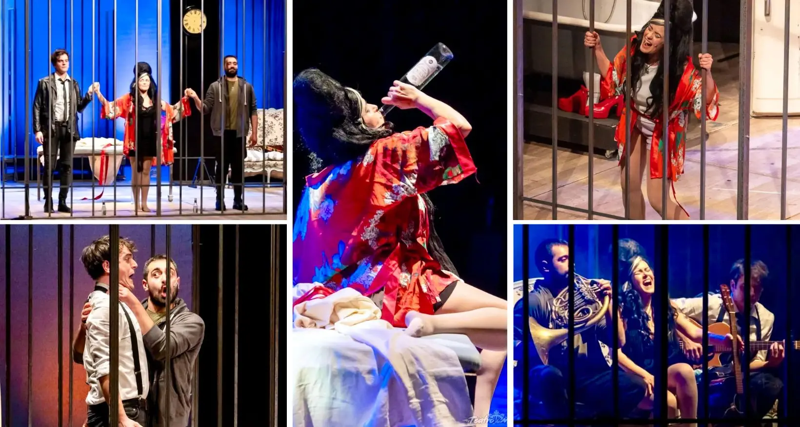 Due giovani attori calabresi protagonisti dello spettacolo teatrale\u00A0dedicato ad Amy Winehouse\n