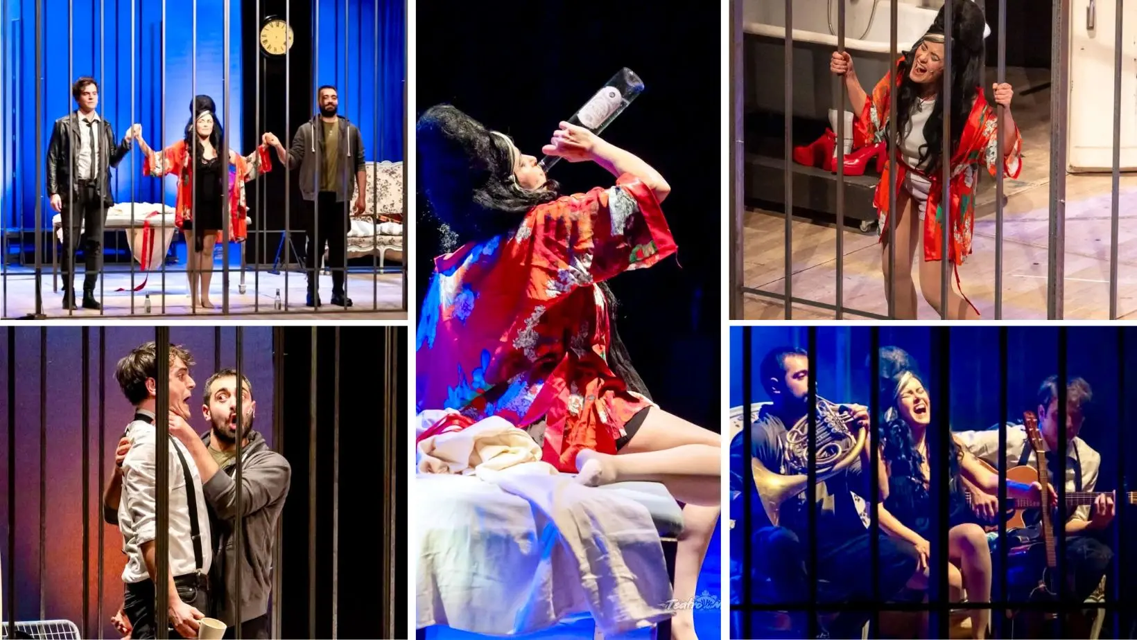 Due giovani attori calabresi protagonisti dello spettacolo teatrale\u00A0dedicato ad Amy Winehouse\n