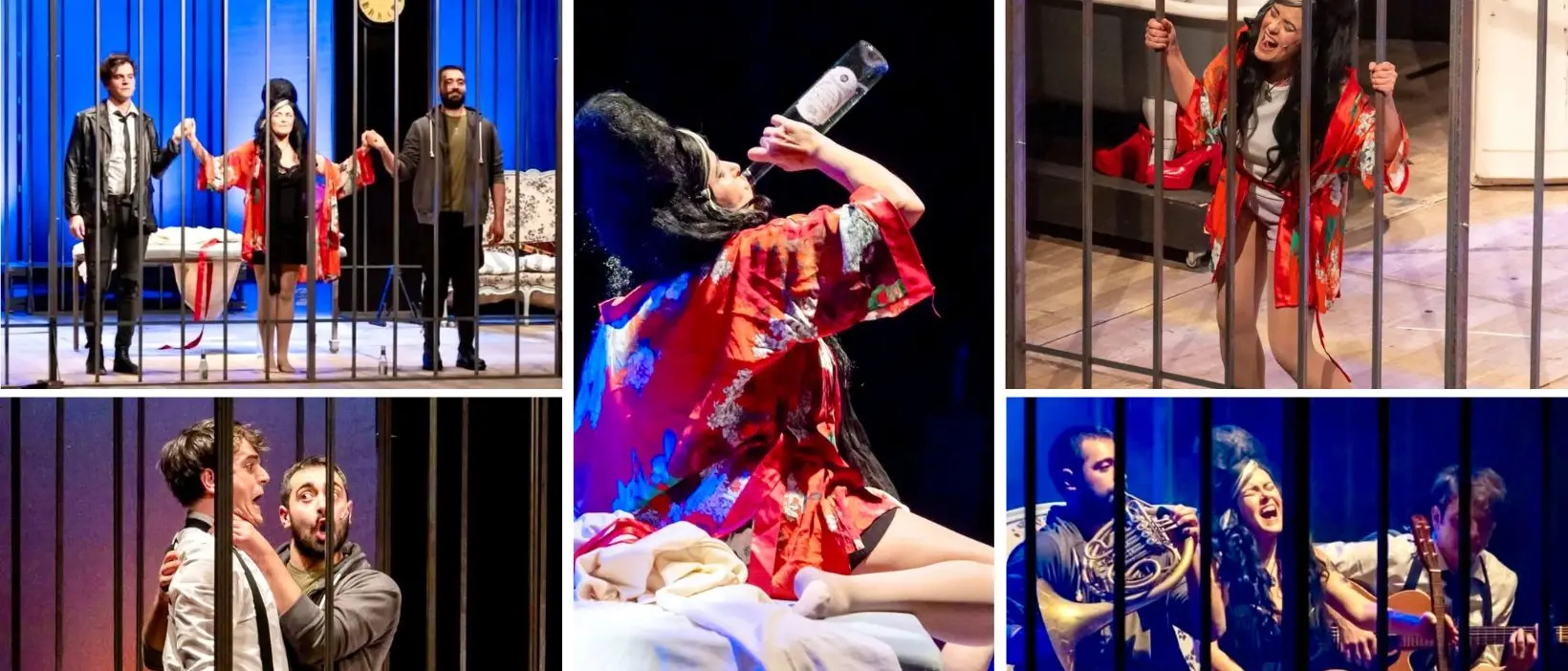 Due giovani attori calabresi protagonisti dello spettacolo teatrale\u00A0dedicato ad Amy Winehouse\n