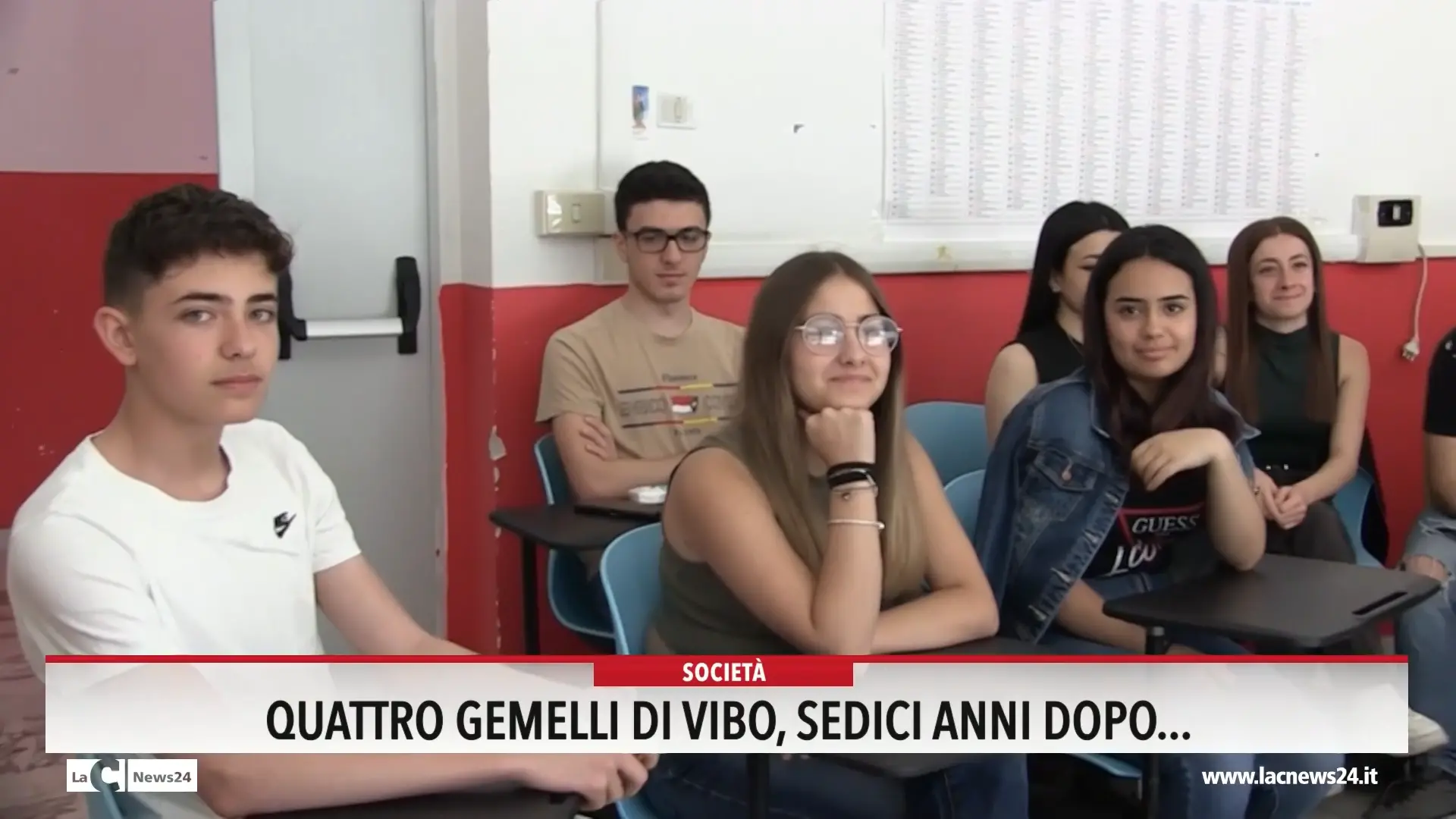 Quattro gemelli di Vibo sedici anni dopo