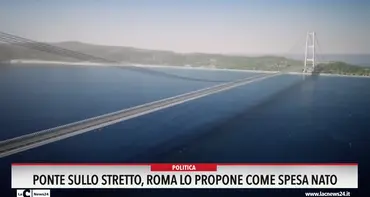 Ponte sullo Stretto, Roma lo propone come spesa Nato