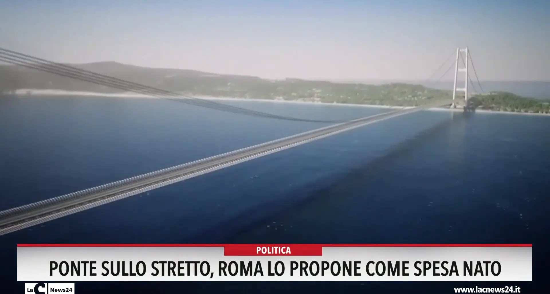 Ponte sullo Stretto, Roma lo propone come spesa Nato