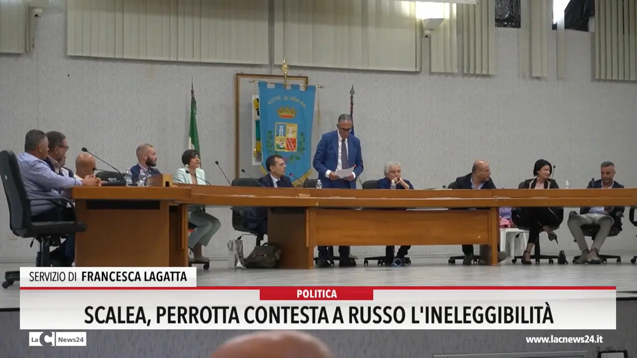 Scalea, Perrotta contesta a Russo l'ineleggibilità