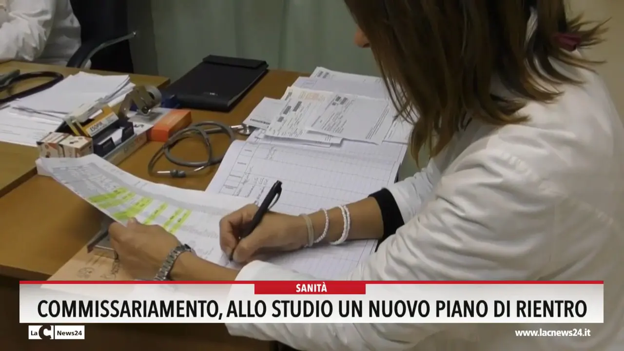 Commissariamento, allo studio un nuovo piano di rientro