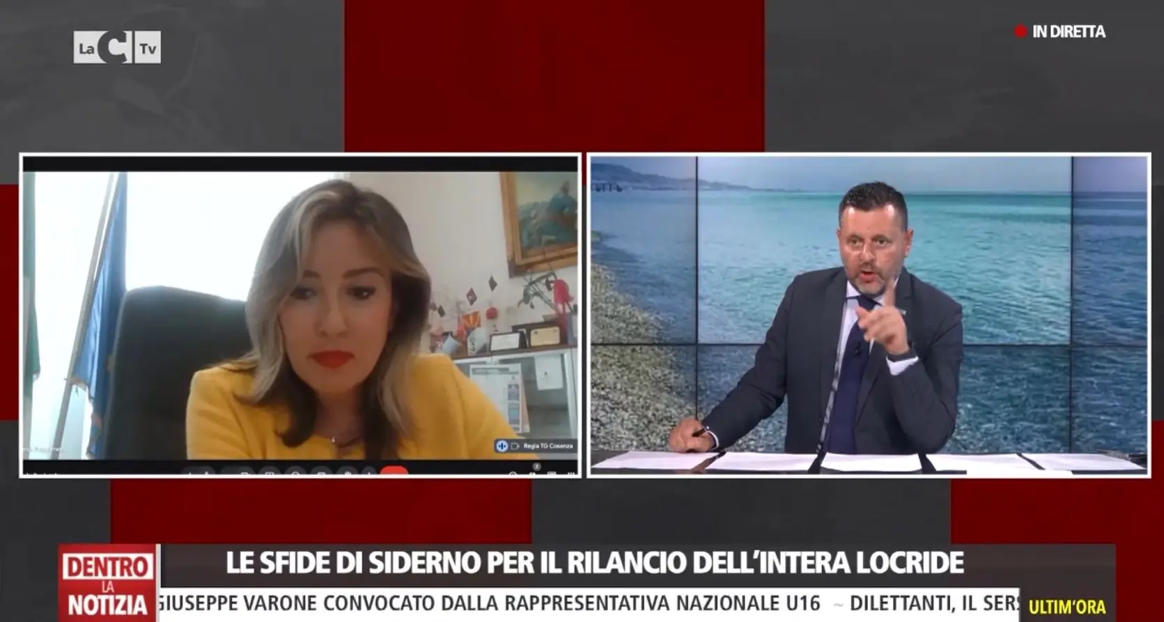 Siderno tra presente e futuro, la sfida di Fragomeni: «Pnrr, Bandiera Blu e rifiuti: ecco come cambia la città»