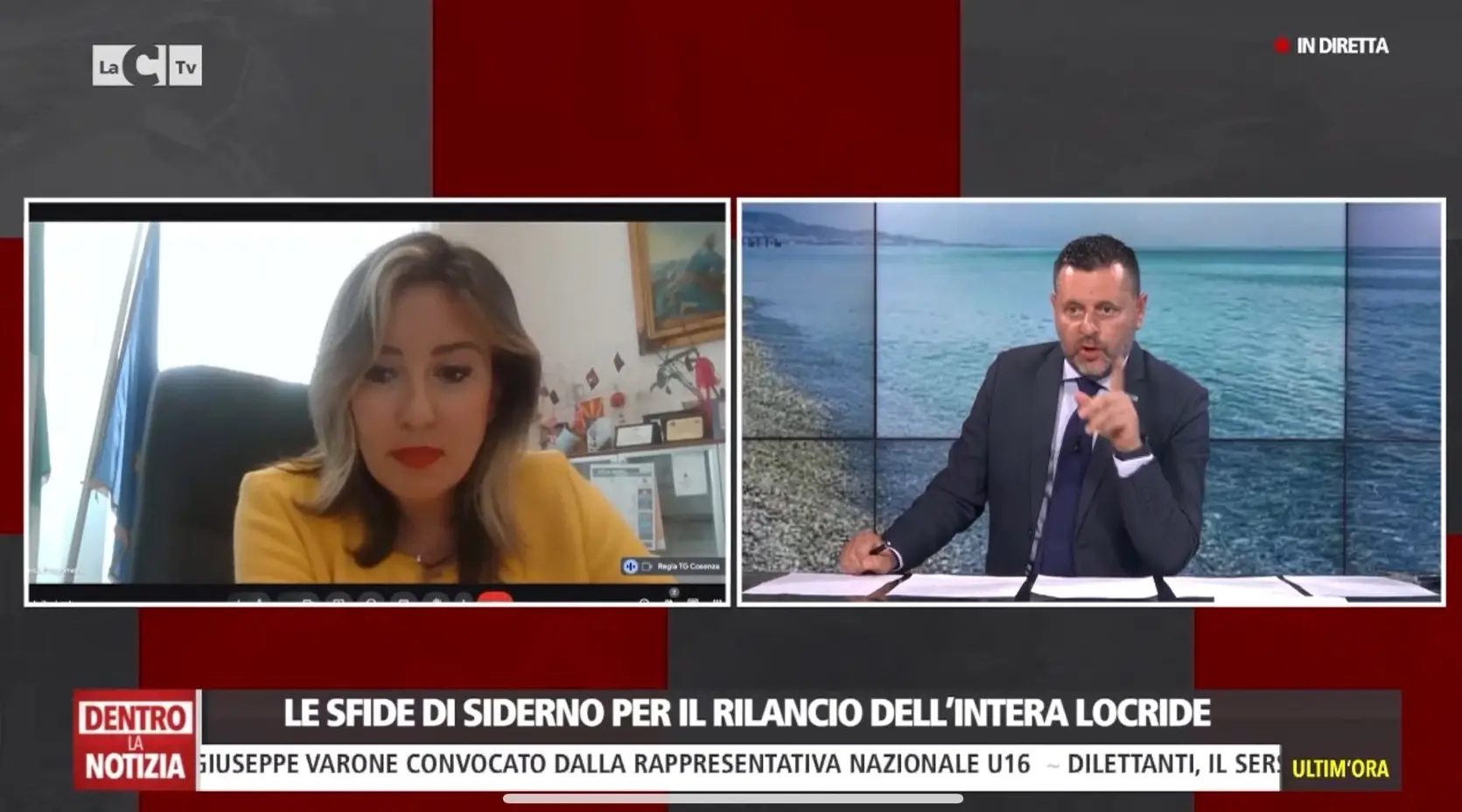 Siderno tra presente e futuro, la sfida di Fragomeni: «Pnrr, Bandiera Blu e rifiuti: ecco come cambia la città»