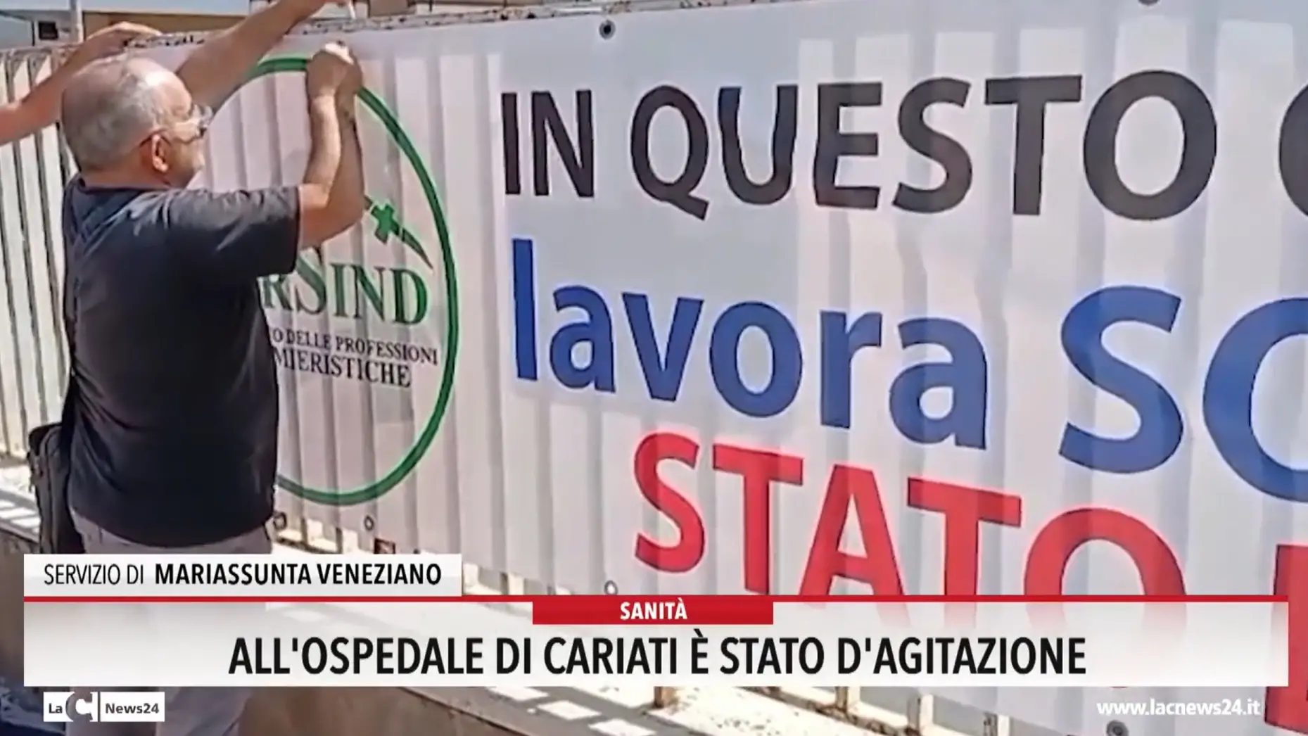 Carenze d'organico, proteste all'ospedale di Cariati