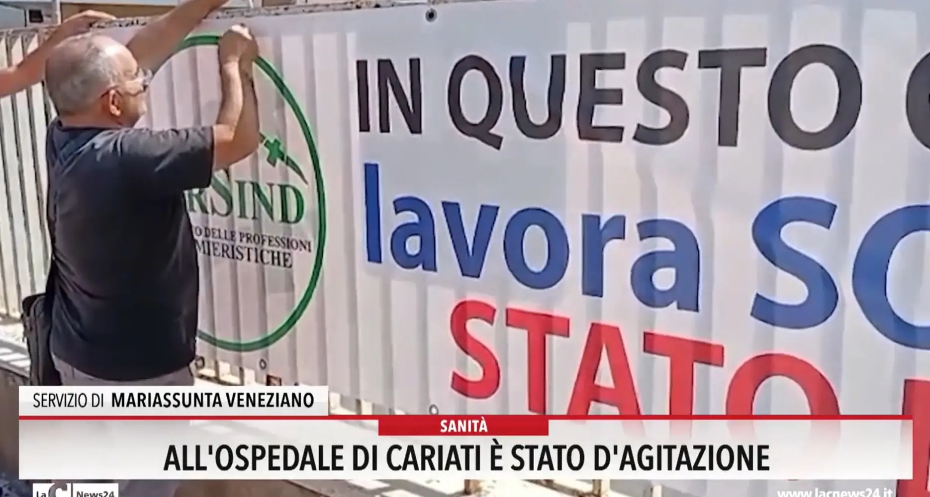 Carenze d'organico, proteste all'ospedale di Cariati