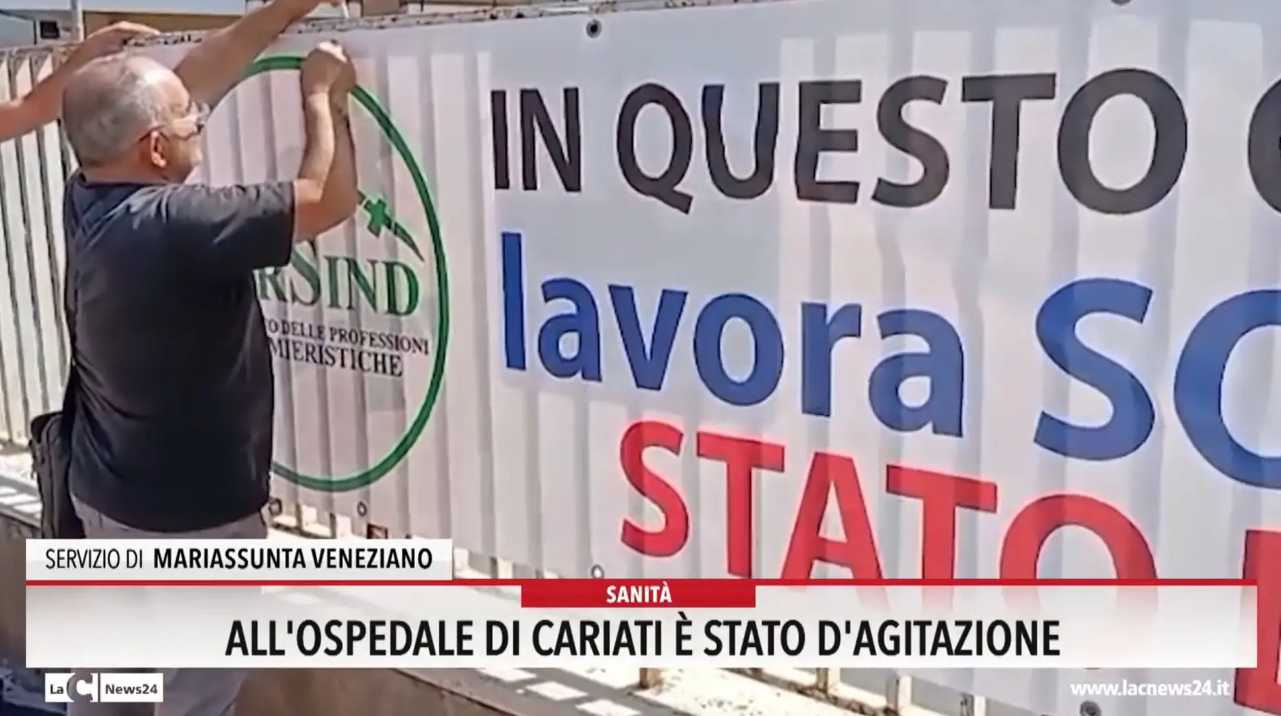Carenze d'organico, proteste all'ospedale di Cariati