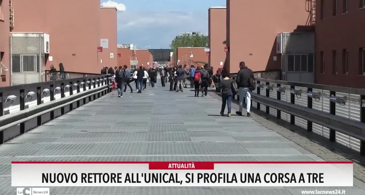 Nuovo rettore all'Unical: si profila una corsa a tre