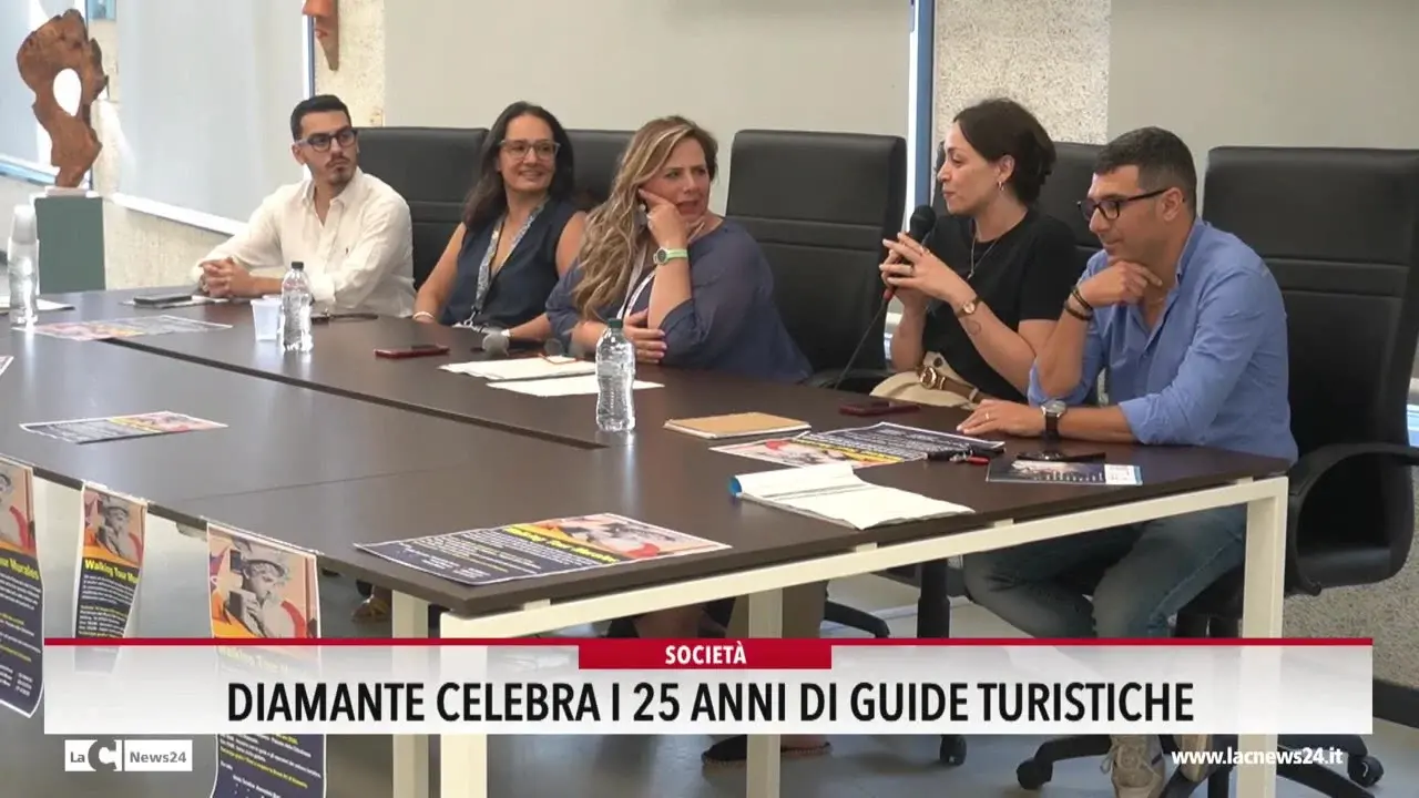 Diamante celebra 25 anni di guide turische