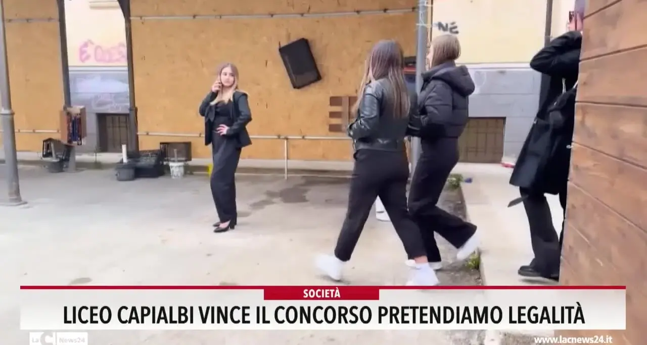 Liceo Capialbi vince il concorso Pretendiamo Legalita