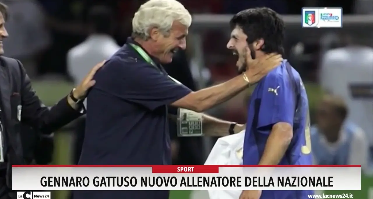 Gennaro Gattuso nuovo allenatore della Nazionale