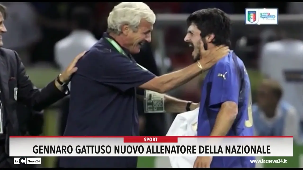 Gennaro Gattuso nuovo allenatore della Nazionale