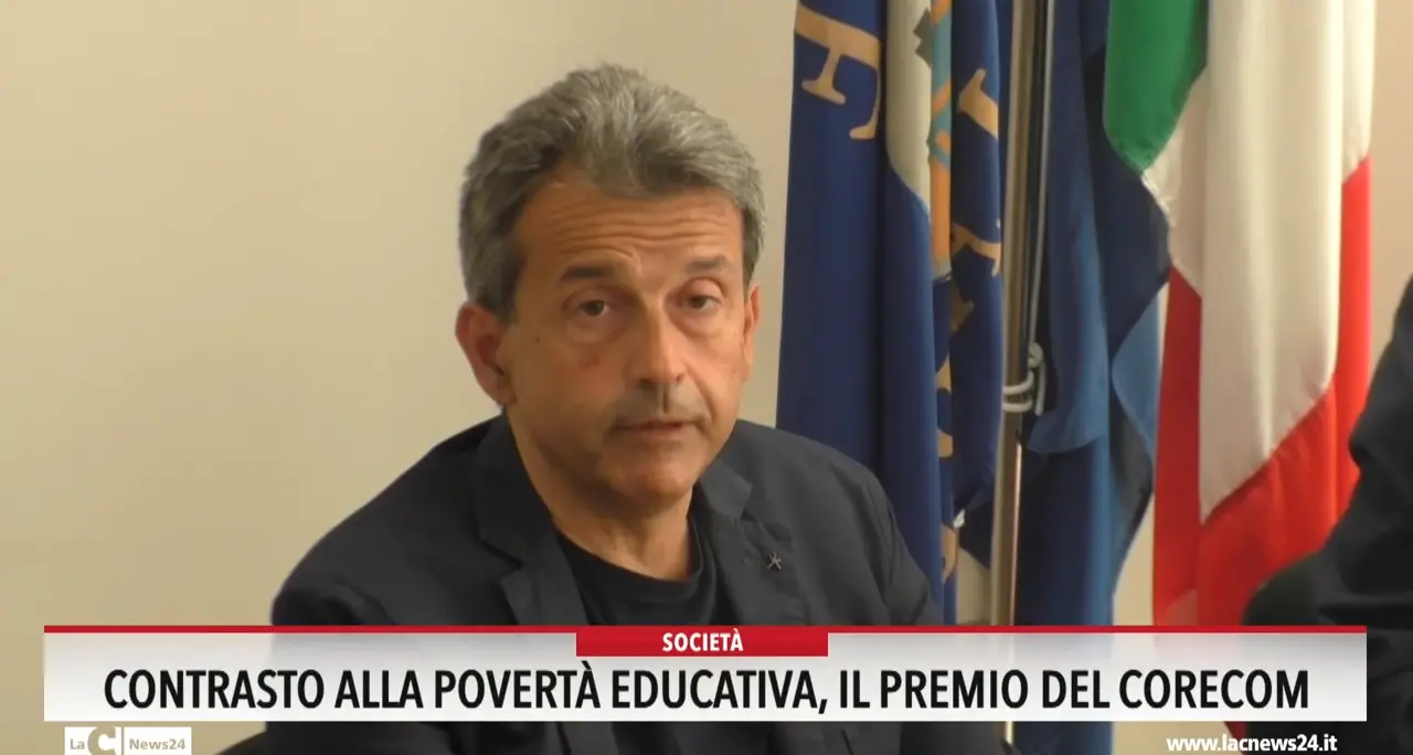 Contrasto alla povertà educativa, il premio del Corecom