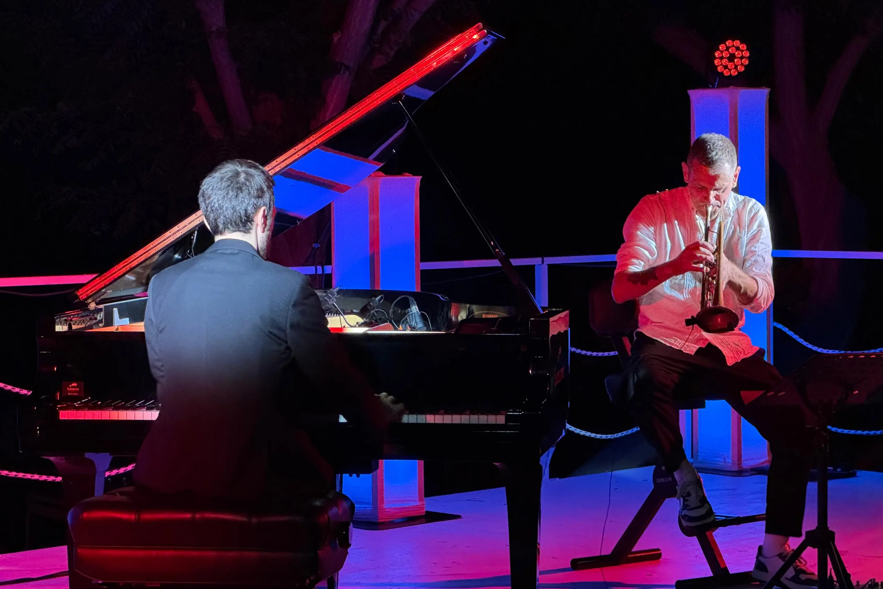 Sullo Stretto Il cielo è pieno di stelle: l'Altafiumara Fest omaggia Pino Daniele con\u00A0il jazz del duo Bosso-Mazzariello