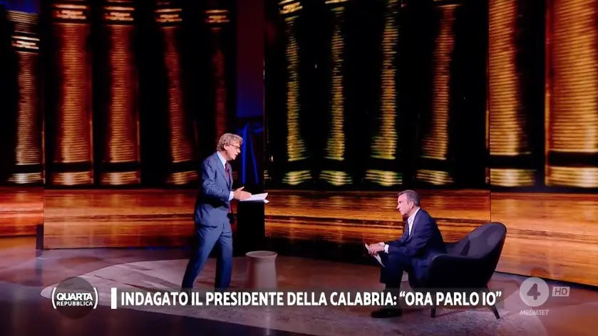 La sfida di Occhiuto a Quarta Repubblica: «Mai nominato miei soci alla Regione. Vorrei lavorare e invece devo pensare a queste str…»\n