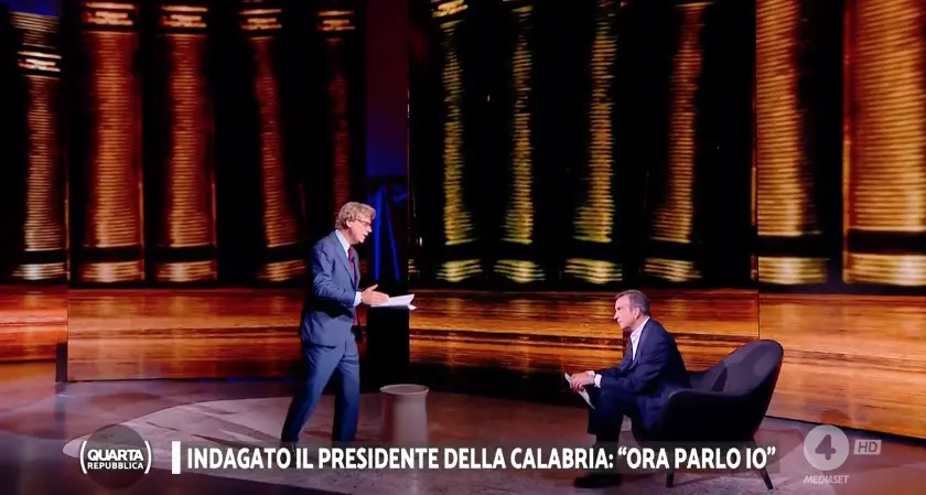La difesa di Occhiuto a Quarta Repubblica: «Mai nominato miei soci alla Regione. Vorrei lavorare e invece devo pensare a queste str…»\n