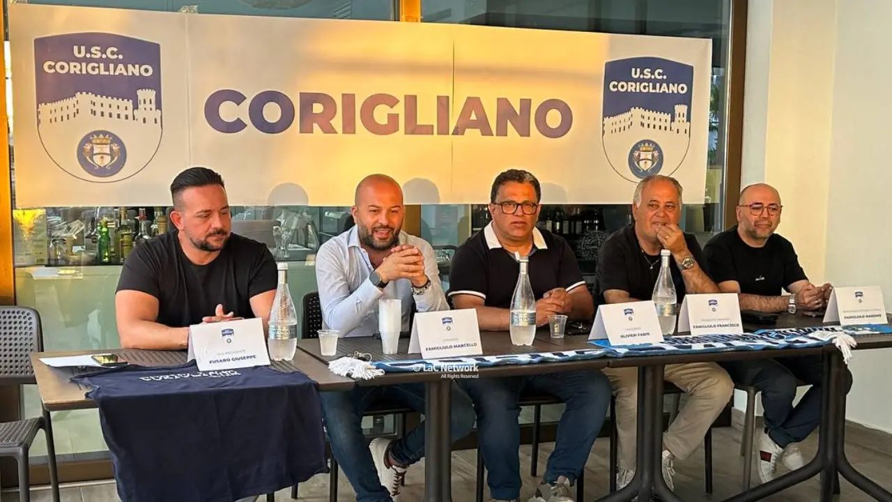 USC Corigliano, ecco il\u00A0primo passo ufficiale: presentata la\u00A0dirigenza. Olivieri: «Costruiremo una squadra competitiva»\n