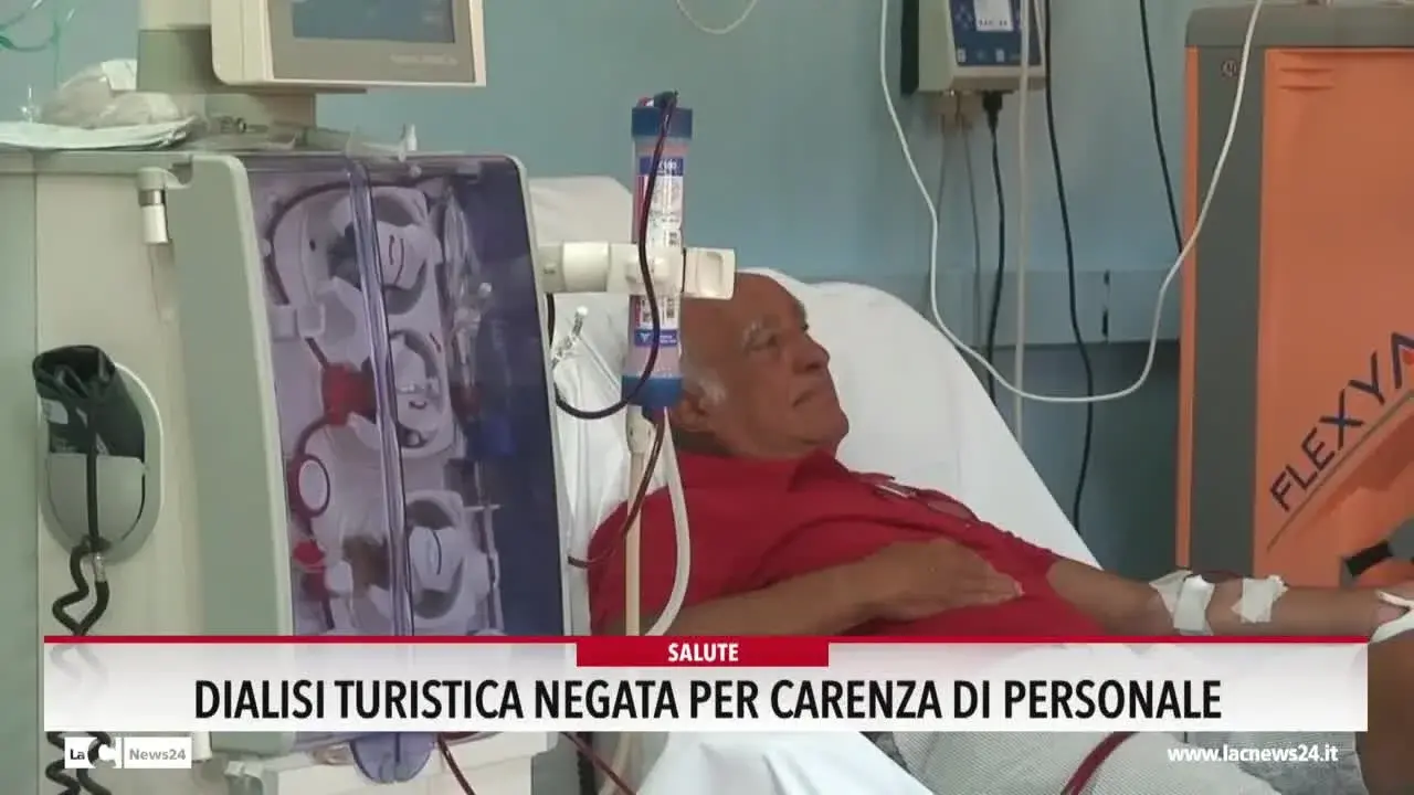 Dialisi turistica negata per carenza di personale