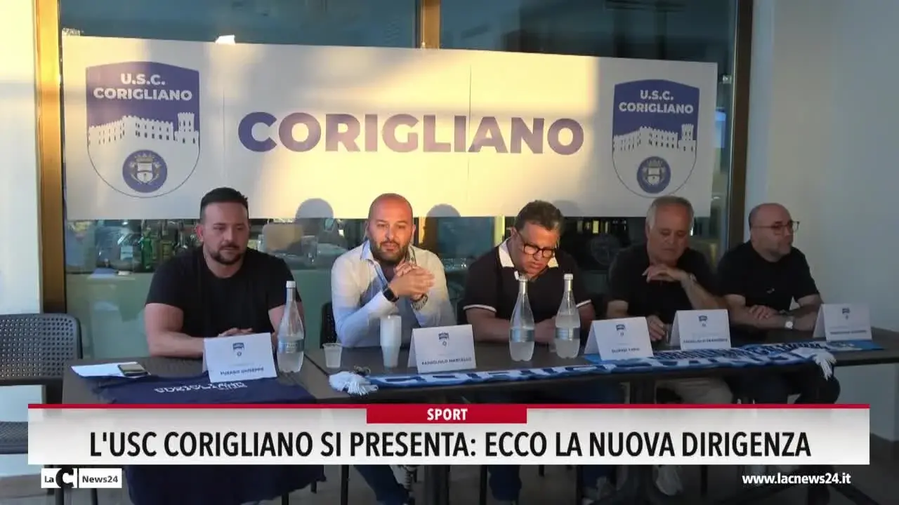 L'Usc Corigliano si presenta: ecco la nuova dirigenza