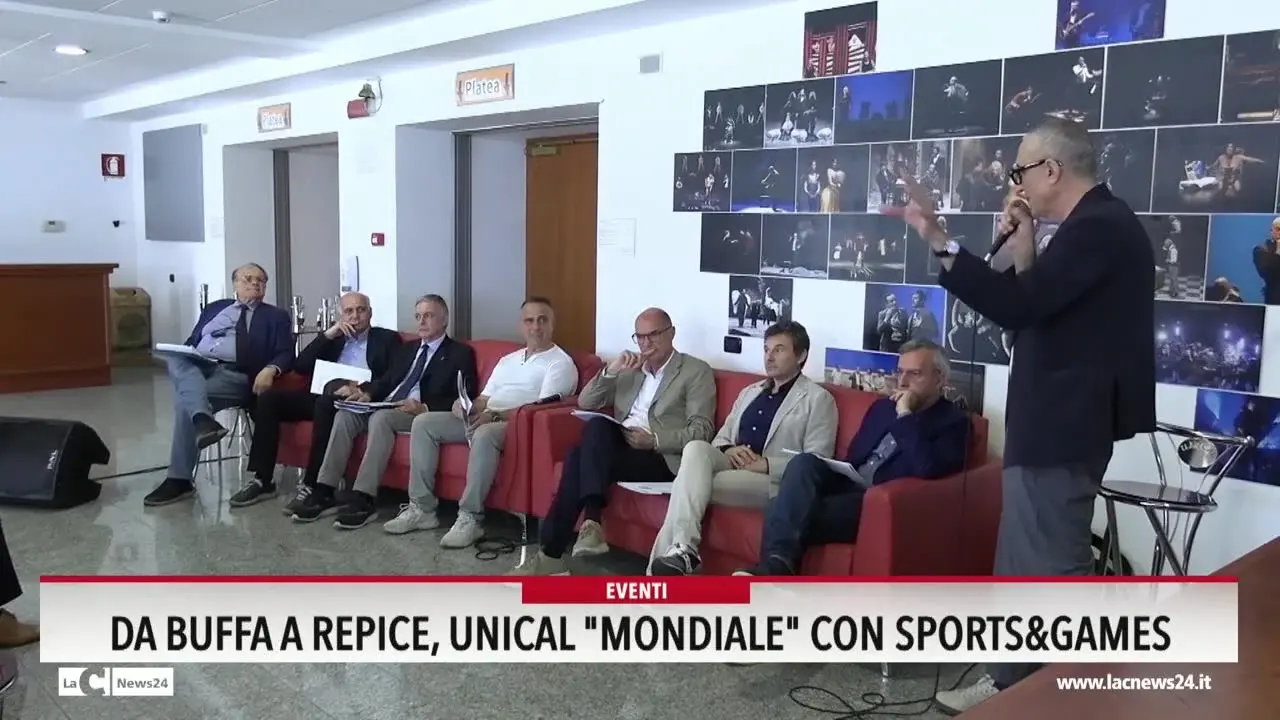 Da Buffa a Repice, Unical \"mondiale\" con Sports&Games