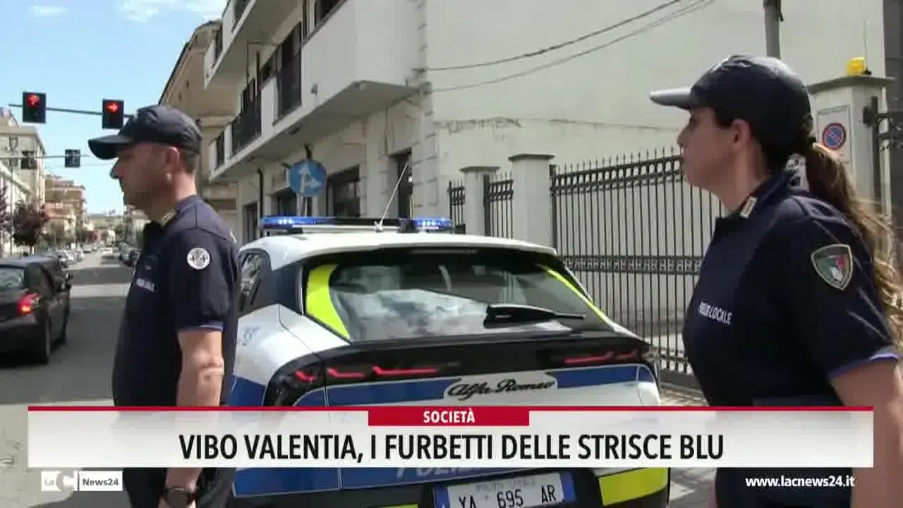 Vibo Valentia, i furbetti delle strisce blu