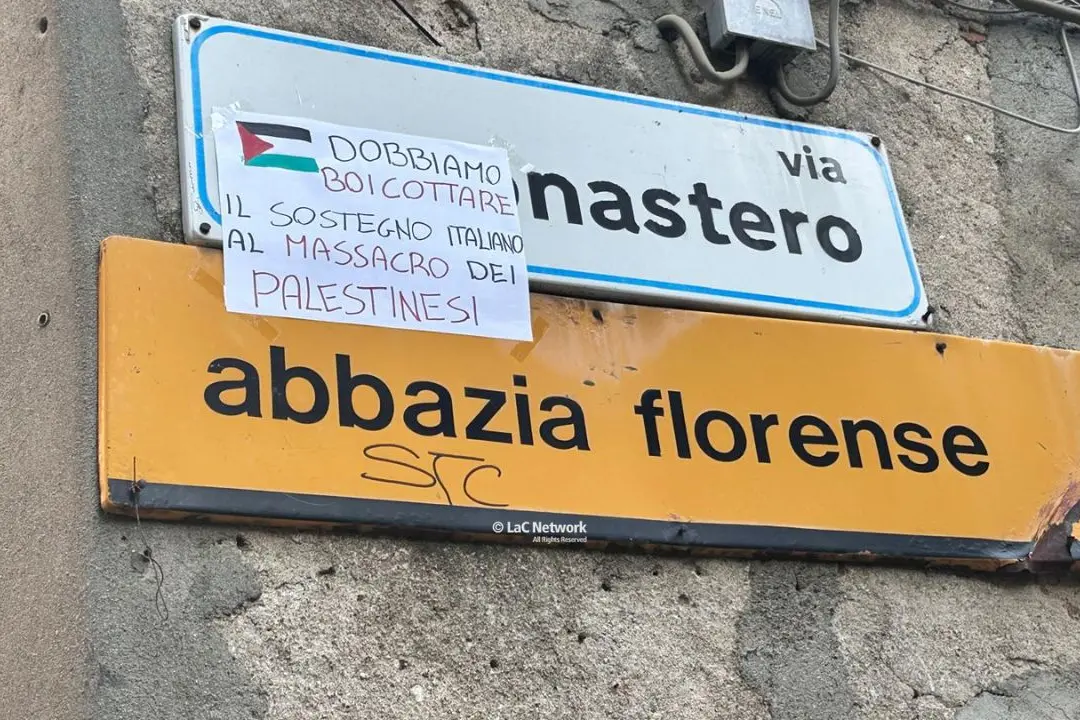 I manifesti comparsi nelle ultime ore in citt\\u00E0