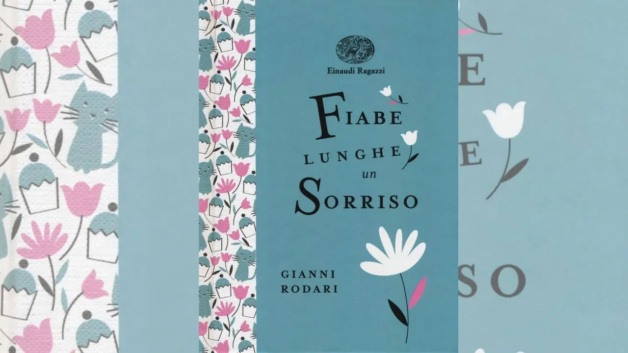 La copertina di \"Fiabe lungo un sorriso\" di Gianni Rodari