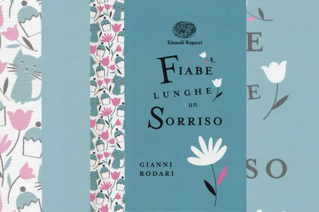 La copertina di \"Fiabe lungo un sorriso\" di Gianni Rodari