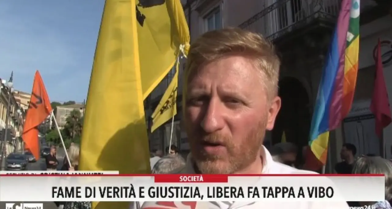 Fame di verità e giustizia, Libera fa tappa a Vibo