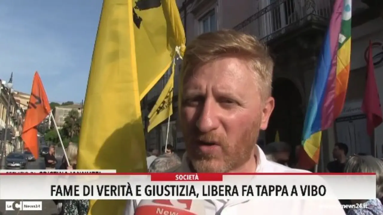 Fame di verità e giustizia, Libera fa tappa a Vibo