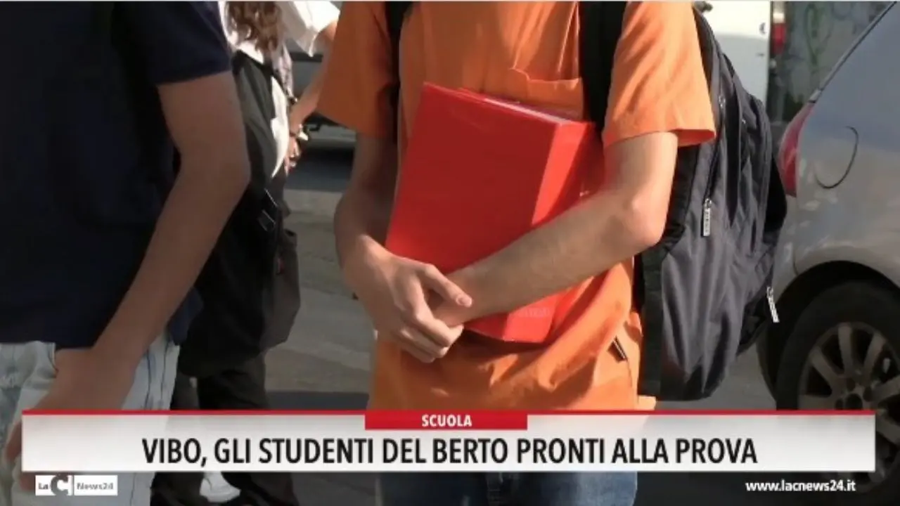 Vibo, gli studenti Del Berto pronti alla prova