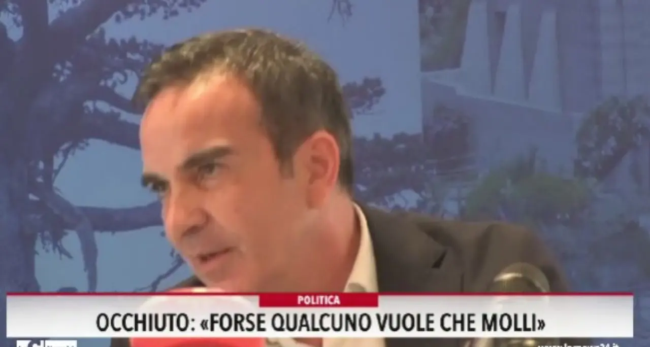 Occhiuto: «Forse qualcuno vuole che molli»