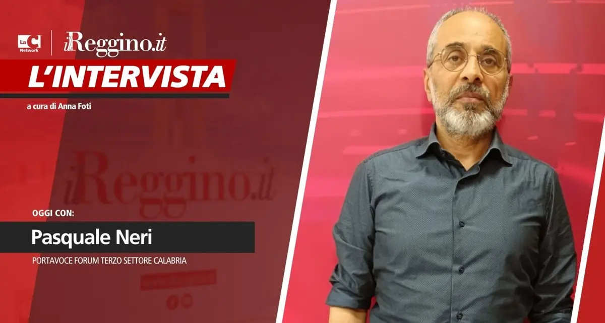 Terzo settore in Calabria, Pasquale Neri: «Dobbiamo lavorare insieme alle istituzioni»\u00A0\n