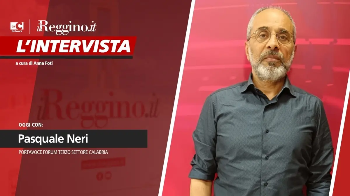 Terzo settore in Calabria, Pasquale Neri: «Dobbiamo lavorare insieme alle istituzioni»\u00A0\n