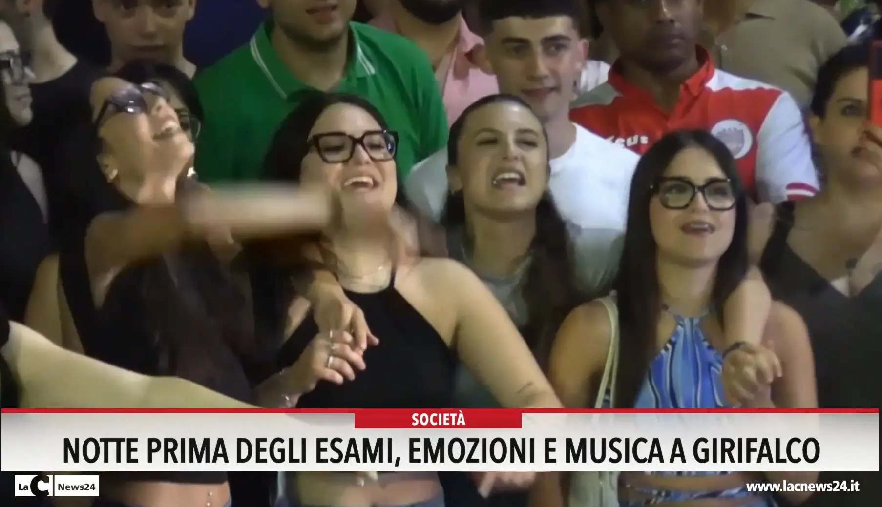 Notte prima degli esami, emozioni e musica a Girifalco