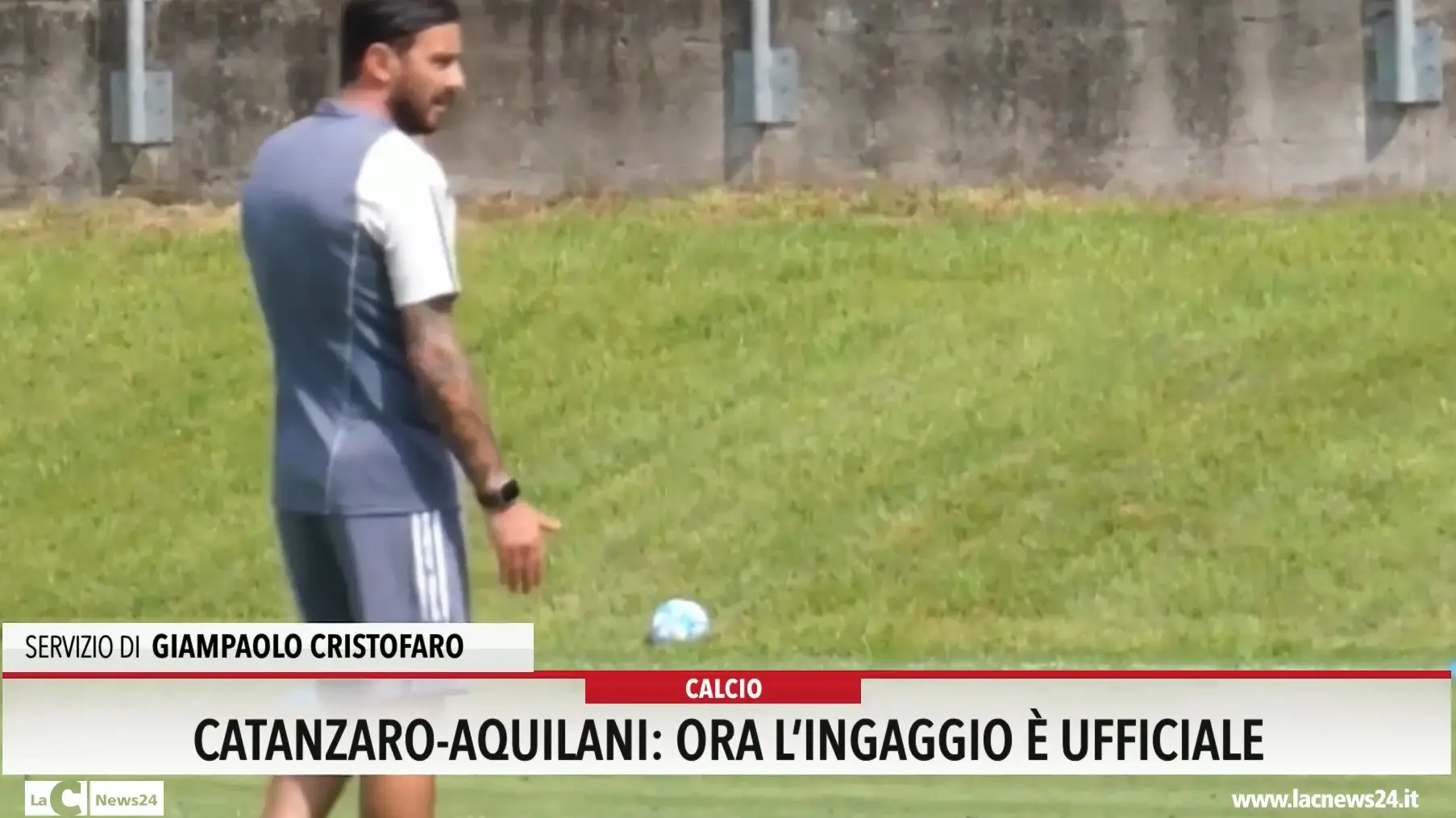 Catanzaro, Aquilani: l'ingaggio è ufficiale
